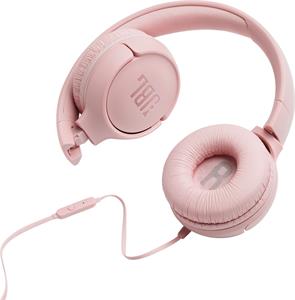JBL Tune 500 Pink, náhlavné slúchadlá, rúžové