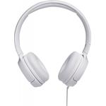 JBL Tune 500 White, náhlavné slúchadlá, biele