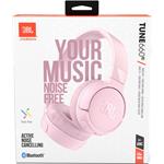 JBL Tune 660BTNC, slúchadlá, ružové