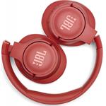 JBL Tune 700BT Red, bluetooth slúchadlá, červená