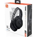 JBL Tune 750BTNC Black, bluetooth slúchadlá, čierne