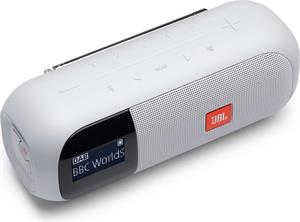 JBL Tuner 2 White, multimediálny Bluetooth reproduktor s FM