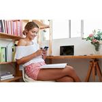 JBL Vibe Flex, bezdrôtové slúchadlá, biele