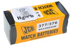JCB 376/377/SG4/SR626W/AG4, hodinkové batérie, 1ks