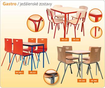 Jedálenský stôl Gastro 1200x800