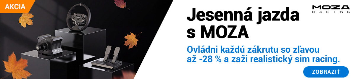 Jesenná jazda s MOZA