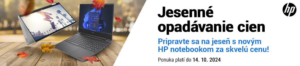 Jesenné opadávanie cien s HP