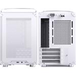 Jonsbo C6 MAX, Micro-ATX, temperované sklo, biela