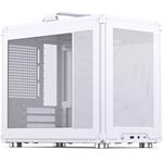 Jonsbo C6 MAX, Micro-ATX, temperované sklo, biela