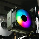 Jonsbo CR-1200E CPU, RGB - 92mm, čierny