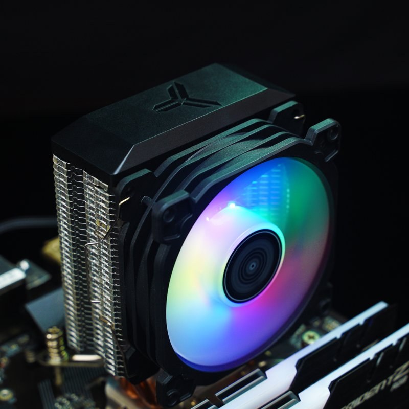 Jonsbo CR-1300 CPU, ARGB - 92mm, čierny - chladič pre procesor | VÝPREDAJ