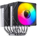 Jonsbo CR-1400 DV2 Black Dual Tower ARGB, 2x92mm, chladič CPU