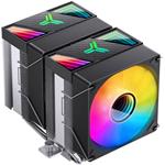 Jonsbo CR-1400 DV2 Black Dual Tower ARGB, 2x92mm, chladič CPU