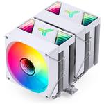 Jonsbo CR-1400 DV2 White Dual Tower ARGB, 2x92mm, chladič CPU