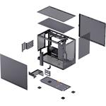 Jonsbo D32 PRO Mesh PC case, Mini case, mATX, čierna