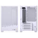 Jonsbo D32 STD, Micro-ATX, temperované sklo, biela
