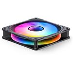 Jonsbo FR-606 Black Reverse, ventilátor 120x120x25mm