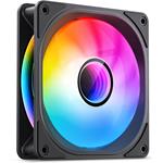 Jonsbo FR-606 Black Reverse, ventilátor 120x120x25mm