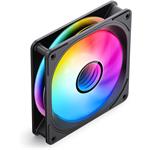 Jonsbo FR-606 Black, ventilátor 120x120x25mm