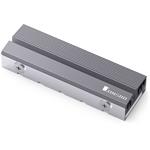 Jonsbo M.2-6 SSD pasívny chladič, sivý