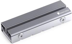 Jonsbo M.2-6 SSD pasívny chladič, sivý