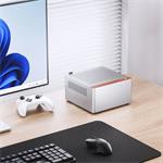 Jonsbo N10 PC case, mini tower, ITX, strieborná