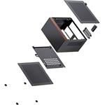 Jonsbo NV10 PC case, mini case, ITX, čierna