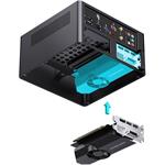 Jonsbo NV10 PC case, mini case, ITX, čierna