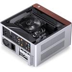 Jonsbo NV10 PC case, mini case, ITX, strieborná