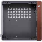 Jonsbo NV10 PC case, mini case, ITX, strieborná