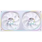 Jonsbo ZA-240 Fan, Reverse, PWM, ARGB - 240mm, biela