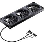 Jonsbo ZA-360 Fan, PWM, ARGB - 360mm, čierna