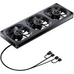 Jonsbo ZA-360 Fan, Reverse, PWM, ARGB - 360mm, čierna