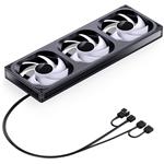 Jonsbo ZB-360 Fan, PWM, ARGB - 360mm, čierna