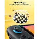 JSAUX sada krytiek a rukovätí joysticku s viacerými režimami a ochranou páčky pre Switch 2, 6 ks