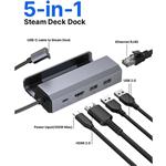 JSAUX USB-C dokovacia stanica 5v1