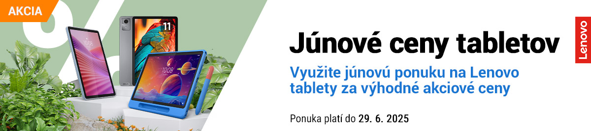 Júnový výpredaj tabletov Lenovo