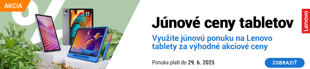 Júnový výpredaj tabletov Lenovo