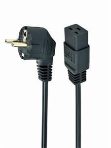 KABEL SIETOVY 230V cierny C19 1,8m PC-186-C19