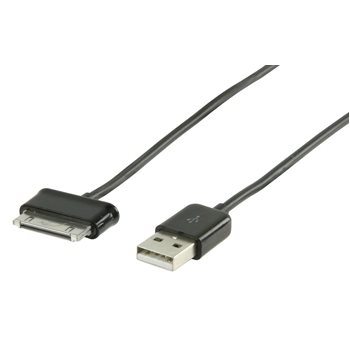Kabel USB A - Samsung Galaxy Tab 30pin, 1m