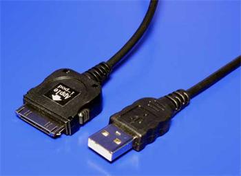 Kábel USB typ A-M, 1.2m, iPod/iPhone, prepojovací