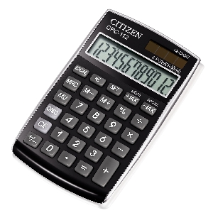Kalkulačka CITIZEN -CPC-112 čierna