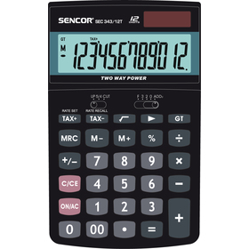 Kalkulačka Sencor SEC 343 12T Dual
