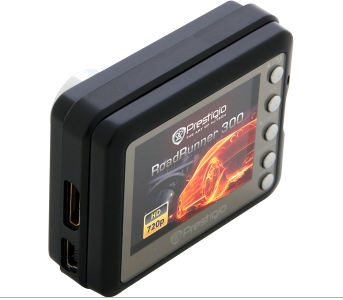 Kamera do auta PRESTIGIO Roadrunner 300, 1280x720 Video, 2" Display, U