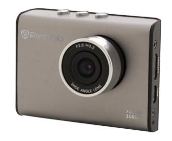 Kamera do auta PRESTIGIO Roadrunner 520, 1920x1080 Video, 2" Display,