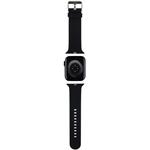 Karl Lagerfeld Choupette Head NFT remienok pre Apple Watch 38/40/41, čierny