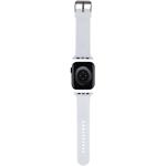 Karl Lagerfeld Choupette Head NFT remienok pre Apple Watch 42/44/45/49, biely