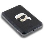 Karl Lagerfeld Embossed Karl Head, 5000mAh, MagSafe powerbanka, čierna