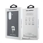 Karl Lagerfeld Fixed Glitter Metal Ikonik kryt pre Samsung Galaxy A57, čierny