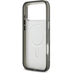 Karl Lagerfeld IML Aquarelle Karl and Choupette kryt pre iPhone 17 Pro, čierny